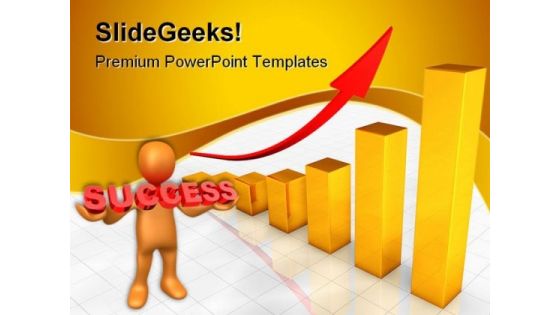 Business Chart Success PowerPoint Templates And PowerPoint Backgrounds 0211