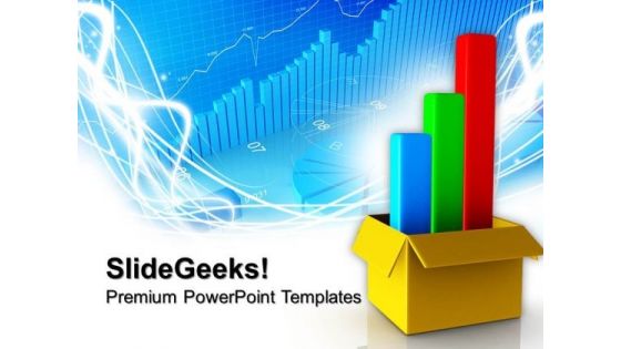 Business Charts Coming Out Of A Box PowerPoint Templates And PowerPoint Themes 1012 Business Charts Coming Out Of A Box PowerPoint Templates And PowerPoint Themes 1012