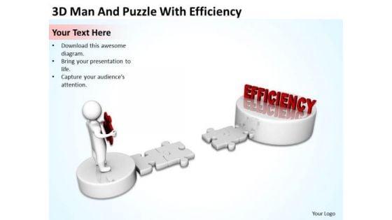Business Charts Man And Puzzle With Efficiency PowerPoint Templates Ppt Backgrounds For Slides Business Charts Man And Puzzle With Efficiency PowerPoint Templates Ppt Backgrounds For Slides
