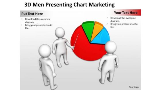 Business Charts Presenting Pie Marketing PowerPoint Templates Ppt Backgrounds For Slides