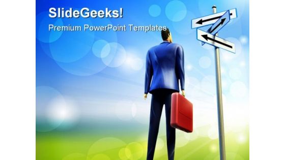 Business Choice Future PowerPoint Themes And PowerPoint Slides 0211