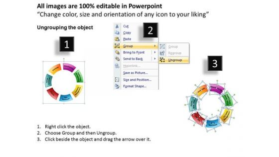 Business Circle Charts PowerPoint Templates Marketing Enterprise Resource Planning Ppt Slides