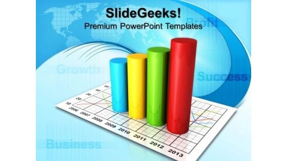 Business Circular Bar Graph Success PowerPoint Templates And PowerPoint Themes 0912