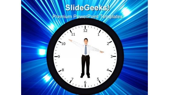 Business Clock01 People PowerPoint Templates And PowerPoint Backgrounds 0211