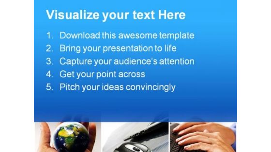 Business Collage Handshake PowerPoint Themes And PowerPoint Slides 0411