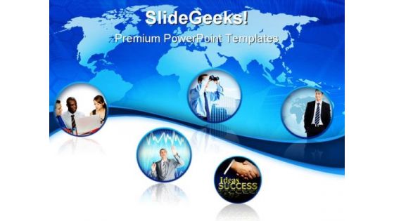 Business Collage Success PowerPoint Templates And PowerPoint Backgrounds 0411