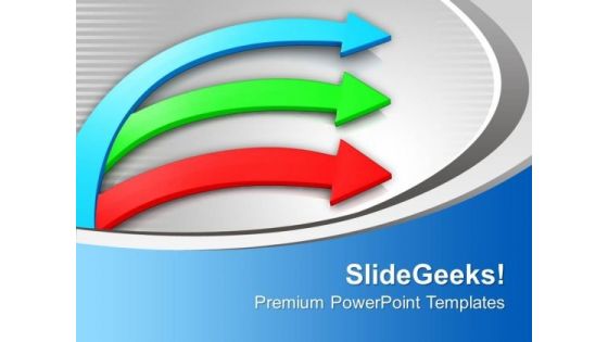Business Colorful Arrows Teamwork Concept PowerPoint Templates Ppt Backgrounds For Slides 0213 Business Colorful Arrows Teamwork Concept PowerPoint Templates Ppt Backgrounds For Slides 0213