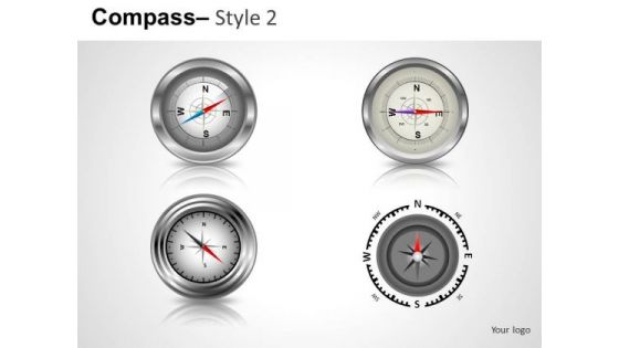 Business Compass 2 PowerPoint Slides And Ppt Diagram Templates