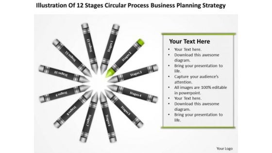 Business Concept Diagram Planning Strategy PowerPoint Templates Backgrounds For Slides