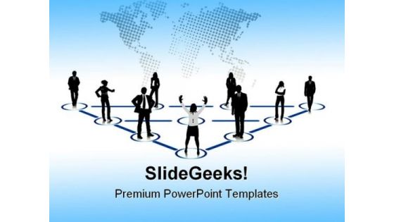 Business Concept People PowerPoint Themes And PowerPoint Slides 0711