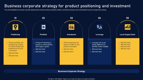 Business Corporate Strategy Product Multinational Organization Customer Goods Guidelines Pdf