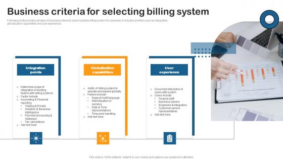 Business Criteria Selecting Building Utility Billing And Invoicing Management System Background Pdf