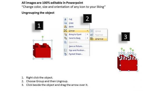Business Cubes PowerPoint Templates Leadership Lego Blocks Ppt Slides