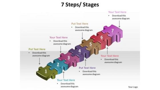 Business Cycle Diagram 7 Steps Diagrams Strategy Diagram