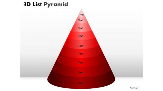 Business Cycle Diagram 9 Staged 3d Red Triangular Diagram For Business Mba Models And Frameworks