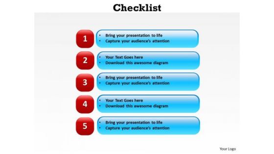 Business Cycle Diagram Checklist PowerPoint Slide Sales Diagram