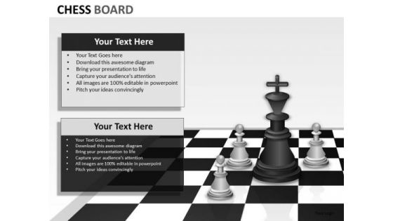 Business Cycle Diagram Chess Board Sales Diagram