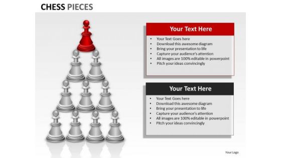 Business Cycle Diagram Chess Pieces Marketing Diagram