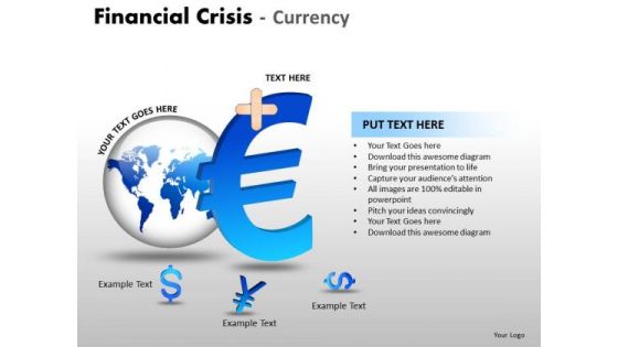 Business Cycle Diagram Financial Crisis Currency Marketing Diagram