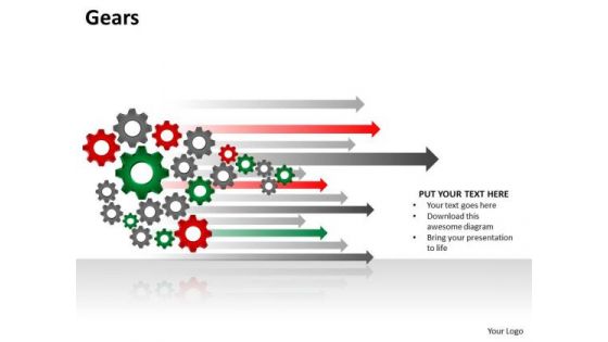 Business Cycle Diagram Gears Sales Diagram