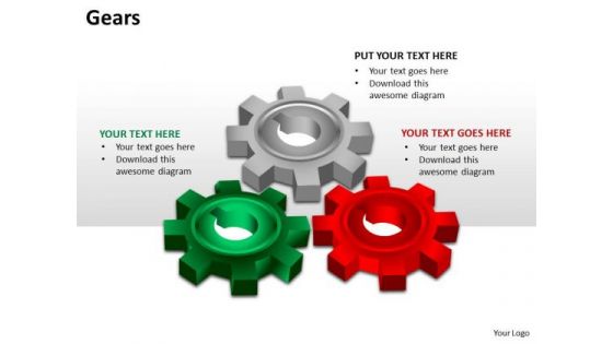 Business Cycle Diagram Gears Strategic Management