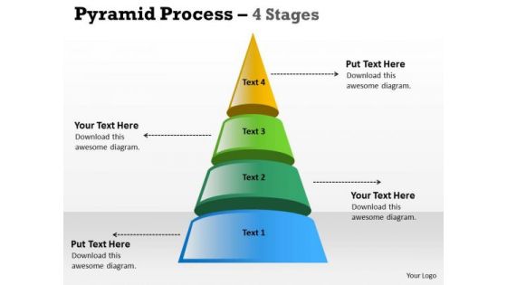 Business Cycle Diagram Independent Process With 4 Stages Strategy Diagram