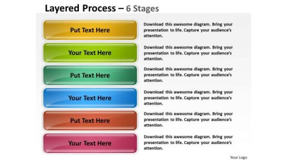 Business Cycle Diagram Layered Process 6 Stages Covered Star Consulting Diagram