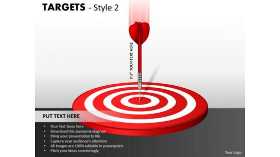 Business Cycle Diagram Targets Style 2 Strategy Diagram