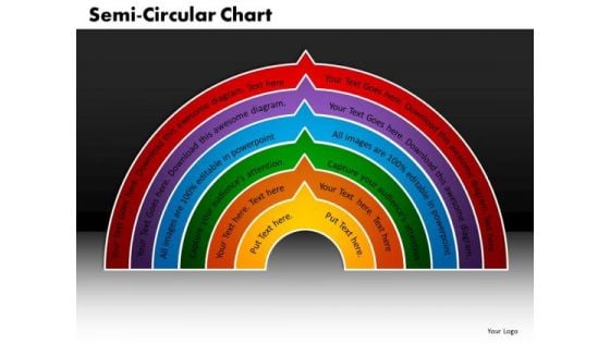 Business Cycle Process PowerPoint Templates Business Semi Circular Ppt Slides