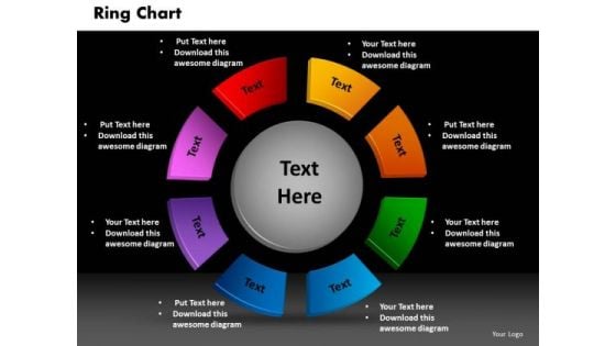 Business Cycle Process PowerPoint Templates Marketing Ring Chart Ppt Slides