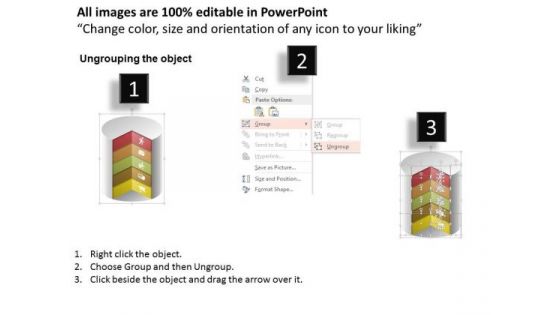 Business Daigram Five Staged Infographics And Icons For Business Presentation Templets