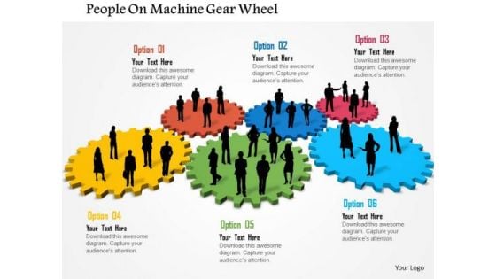 Business Daigram People On Machine Gear Wheel Presentation Templets Business Daigram People On Machine Gear Wheel Presentation Templets