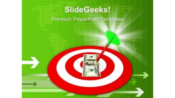 Business Darts Target Money PowerPoint Templates And PowerPoint Themes 1012