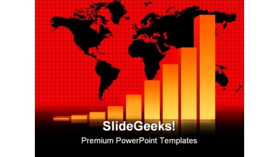 Business Data Graph Finance PowerPoint Themes And PowerPoint Slides 0511