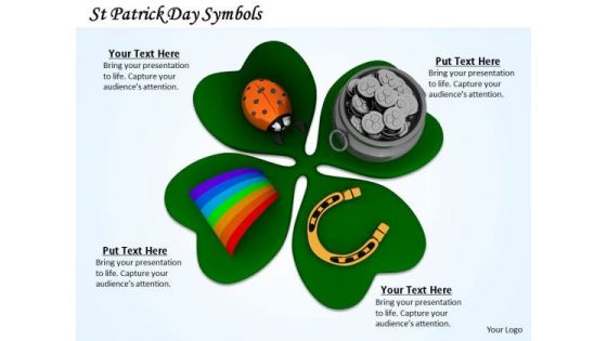 Business Development Strategy Patrick Day Symbols Icons Images