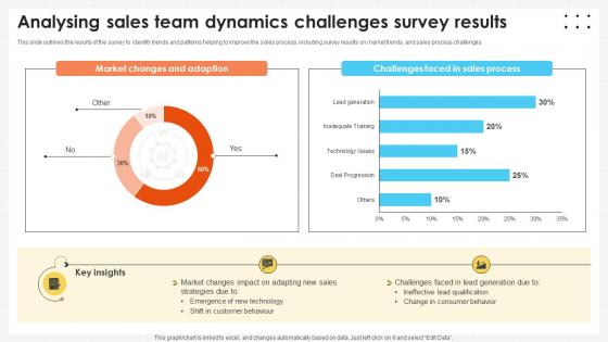 Business Development Team Analysing Sales Team Dynamics Challenges Survey SA SS V