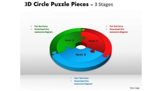 Business Diagram 3d Circle Puzzle Diagram 3 Templates Stages Slide Layout Sales Diagram Business Diagram 3d Circle Puzzle Diagram 3 Templates Stages Slide Layout Sales Diagram