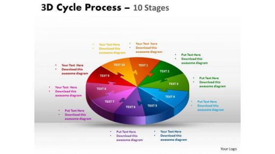Business Diagram 3d Cycle Process Flow Chart 10 Stages Style Startegy Diagram Business Diagram 3d Cycle Process Flow Chart 10 Stages Style Startegy Diagram