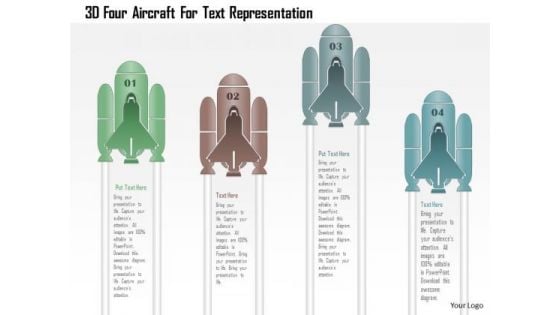 Business Diagram 3d Four Aircraft For Text Representation PowerPoint Template Business Diagram 3d Four Aircraft For Text Representation PowerPoint Template