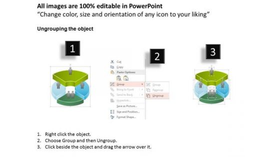 Business Diagram 3d Icons Of Business Process Diagram PowerPoint Ppt Presentation