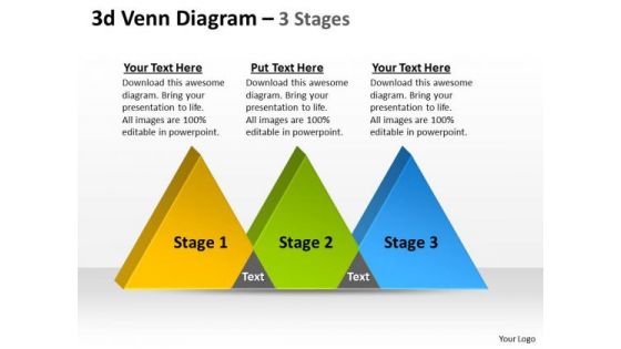 Business Diagram 3d Venn Stages 3 Sales Diagram Business Diagram 3d Venn Stages 3 Sales Diagram