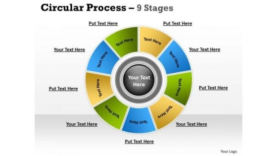 Business Diagram 9 Stages Planning Process Business Diagram Consulting Diagram