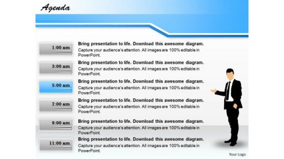 Business Diagram Agenda Business Framework Model Business Diagram Agenda Business Framework Model