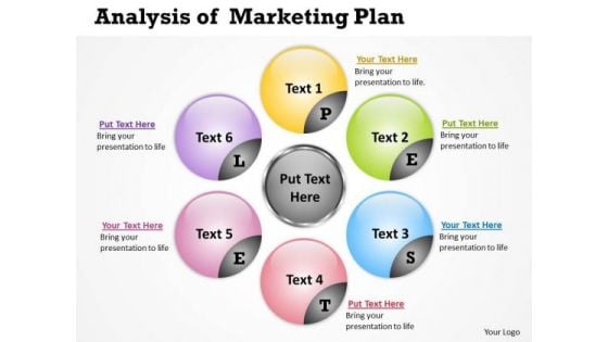 Business Diagram Analysis Of Marketing Plan Sales Diagram