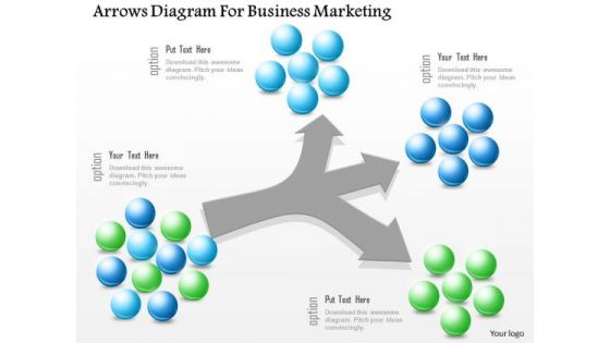 Business Diagram Arrows Diagram For Business Marketing Presentation Template Business Diagram Arrows Diagram For Business Marketing Presentation Template