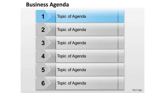 Business Diagram Business Agenda Business Cycle Diagram
