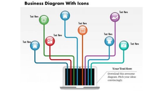 Business Diagram Business Diagram With Icons Presentation Template