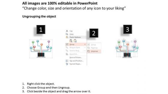 Business Diagram Business Diagram With Icons Presentation Template