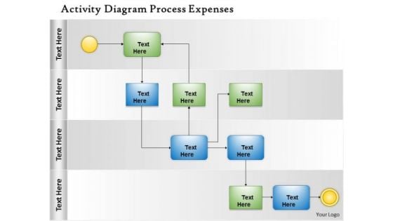 Business Diagram Business Process Swimlane Diagram Strategic Management