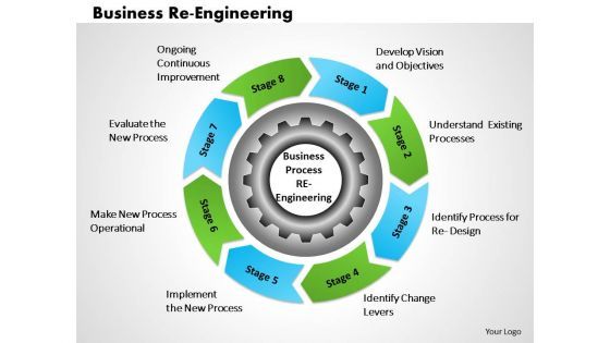 Business Diagram Business Re Engineering PowerPoint Ppt Presentation